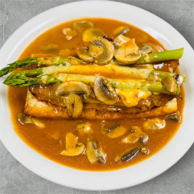 Chicken Marsala Melt Sandwich.